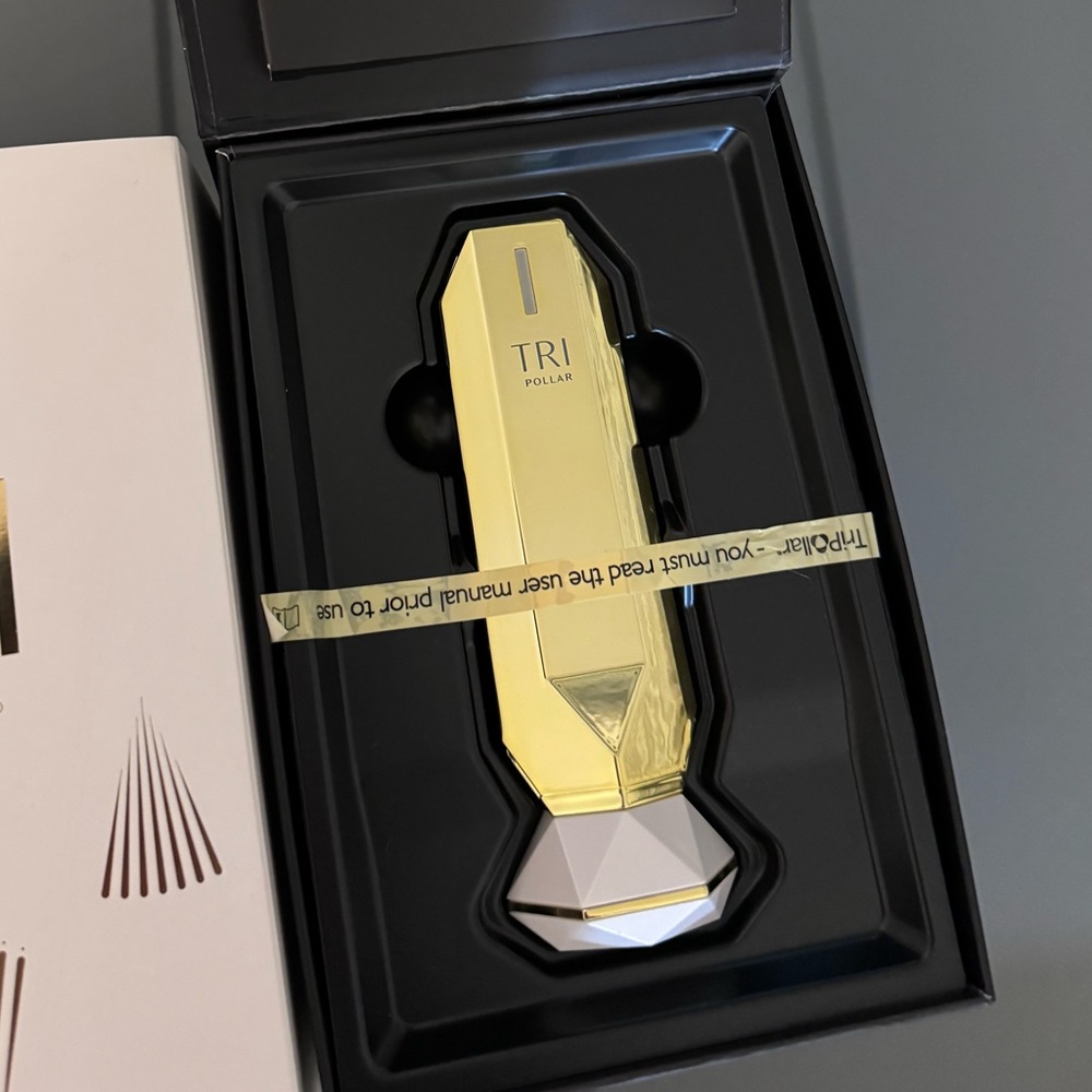 TriPollar STOP Vx GOLD 2 Device with Golden Preparation Gel
